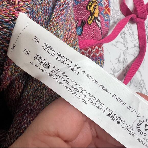 NWT Zara Disney Dress Halter Tank Stretch Mini Mickey Mouse Donald Duck - Picture 8 of 9